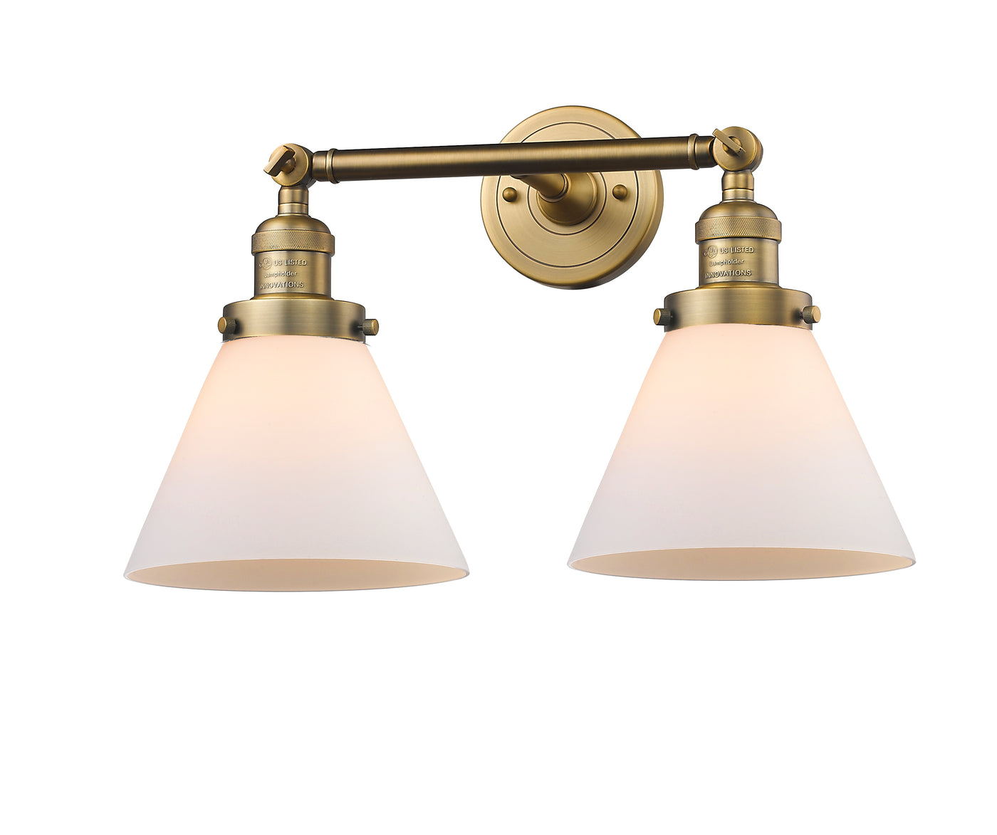 Franklin Restoration Vanity Light Cast Brass