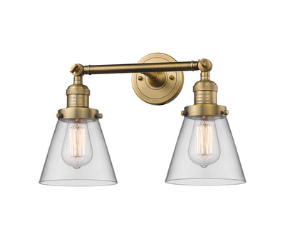 Franklin Restoration Vanity Light Brass Finish