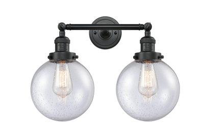 Franklin Restoration Bath Vanity Light Steel
