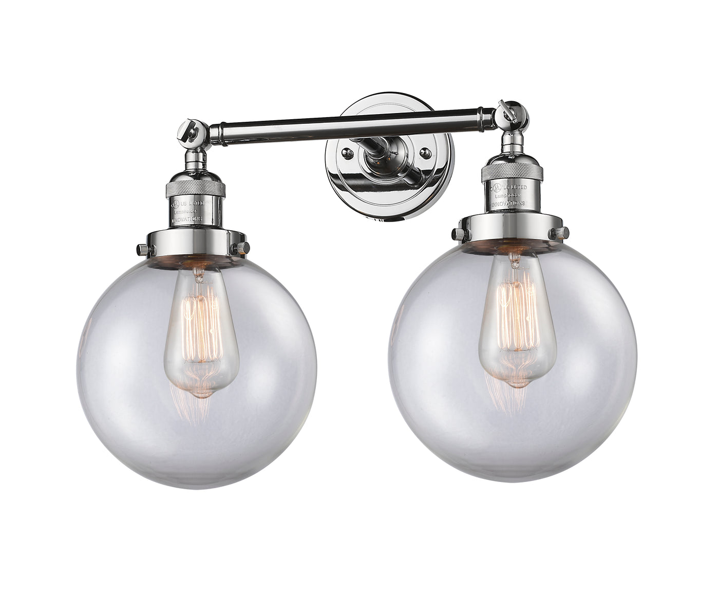 Franklin Restoration Bath Vanity Light Steel