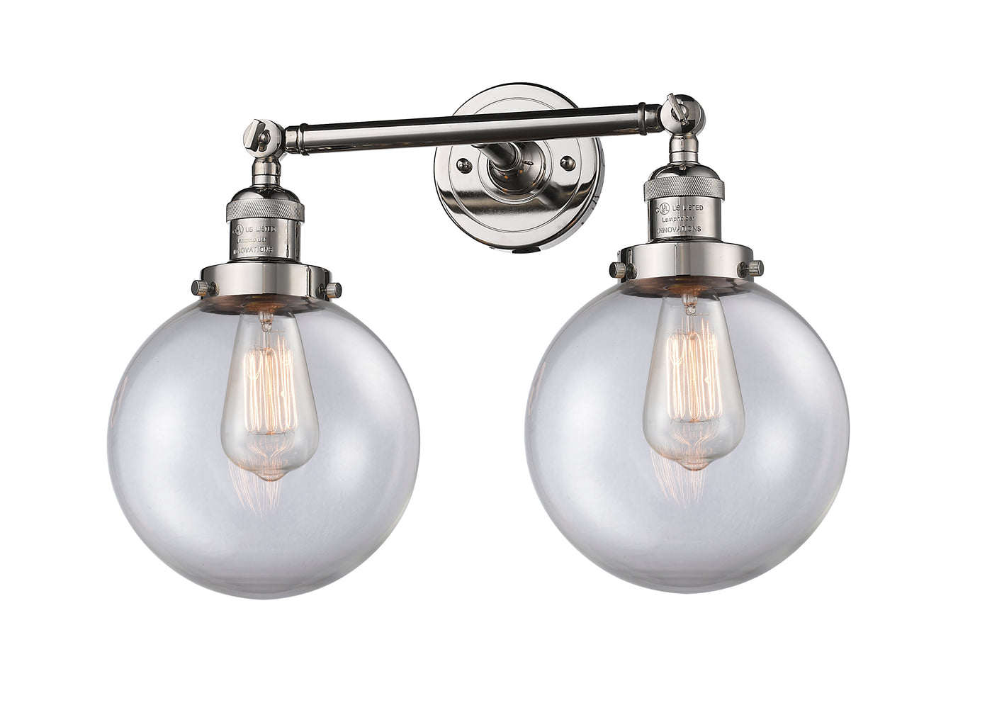 Franklin Restoration Bath Vanity Light Steel