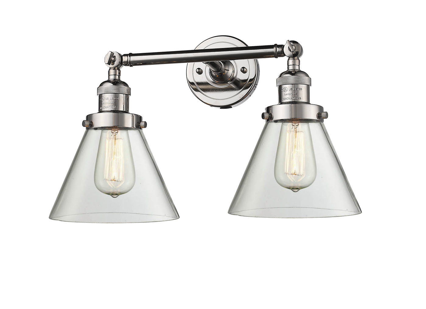 Franklin Restoration Vanity Light Cast Brass