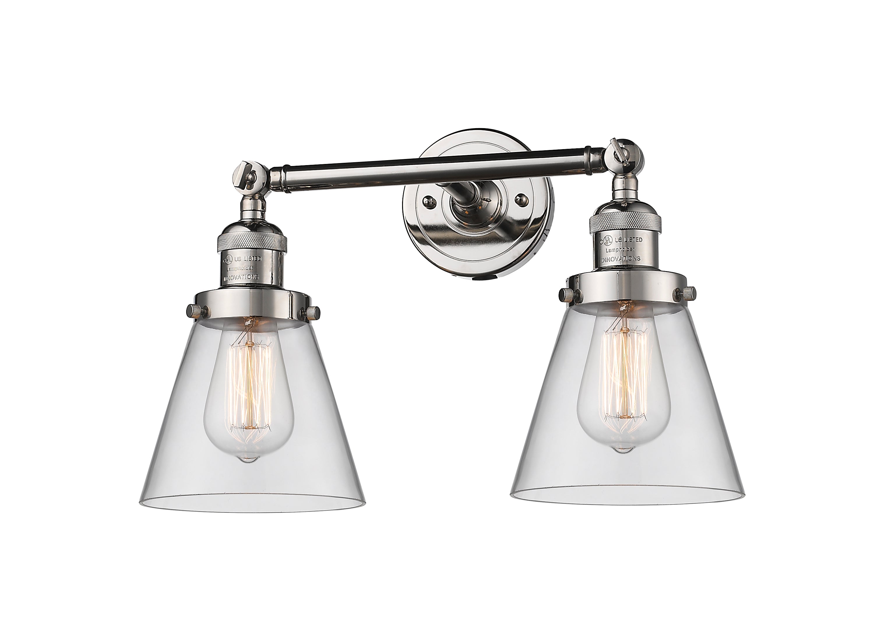 Franklin Restoration Vanity Light Brass Finish