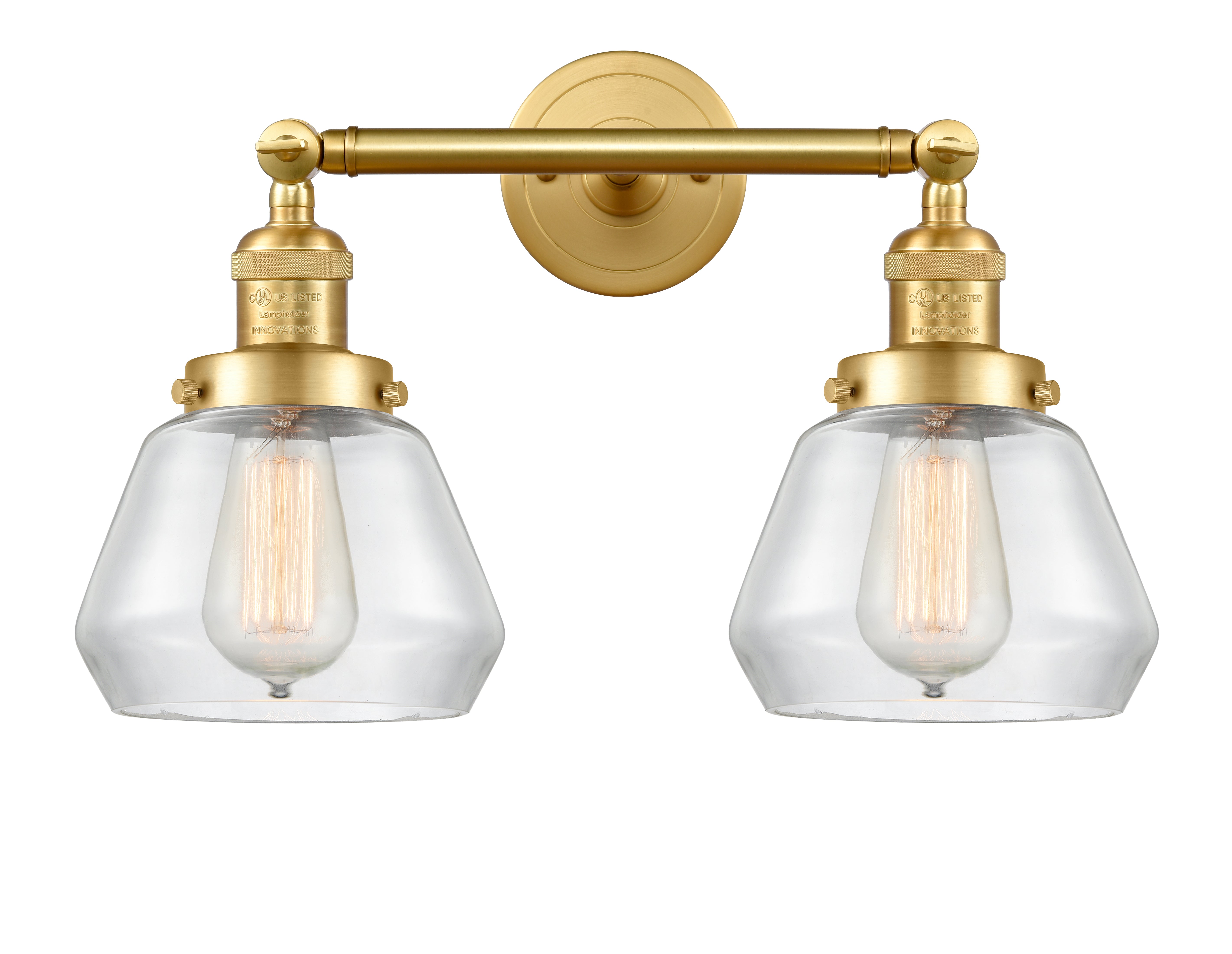Franklin Restoration Bath Vanity Light Brass Finish