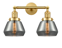 Franklin Restoration Bath Vanity Light Brass Finish