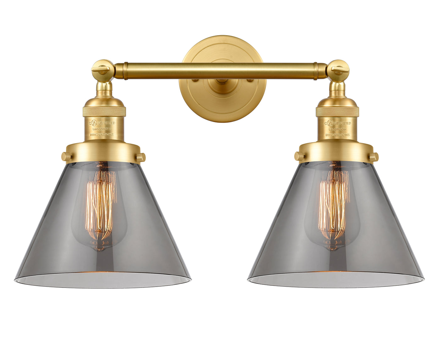 Franklin Restoration Vanity Light Cast Brass