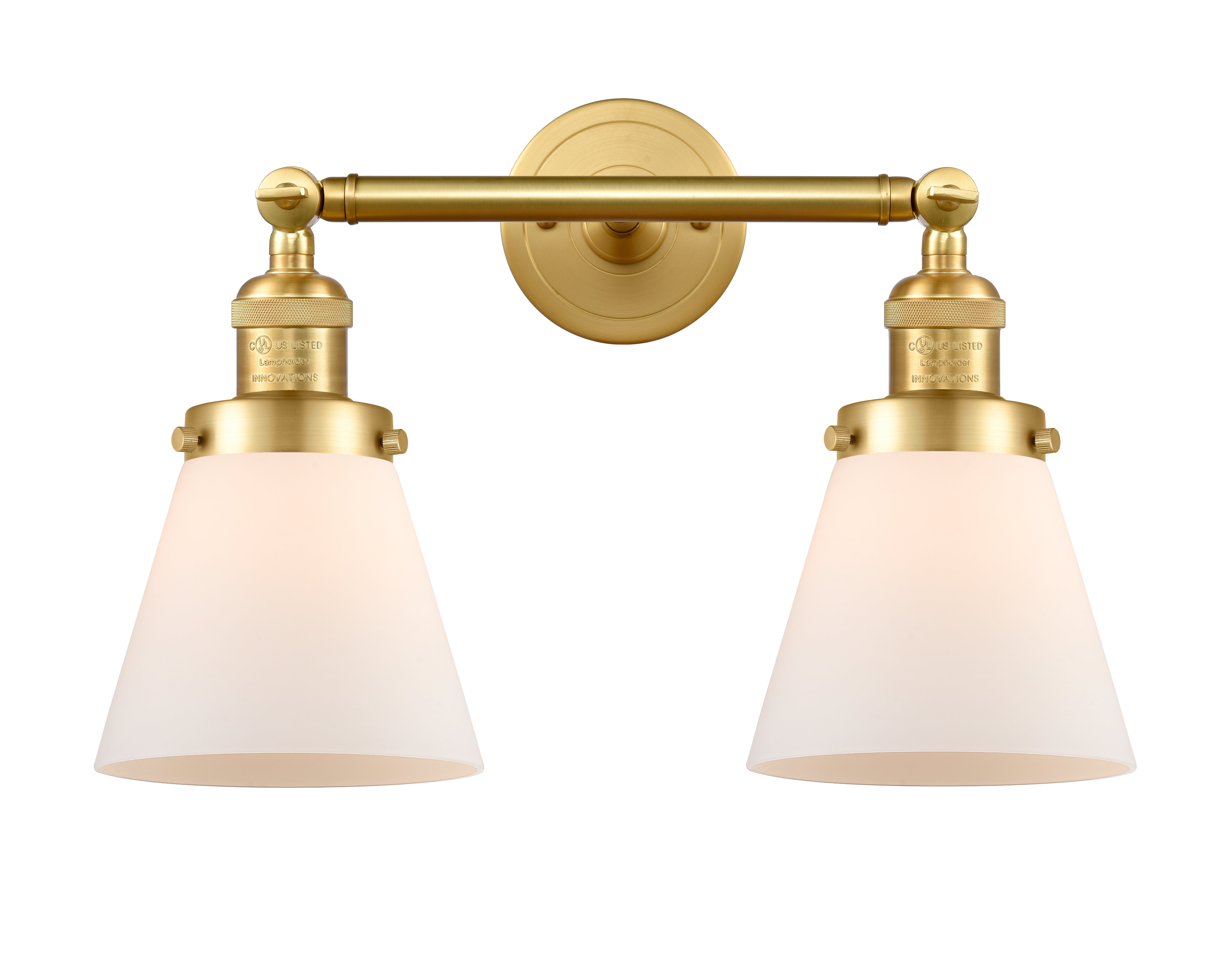 Franklin Restoration Vanity Light Brass Finish