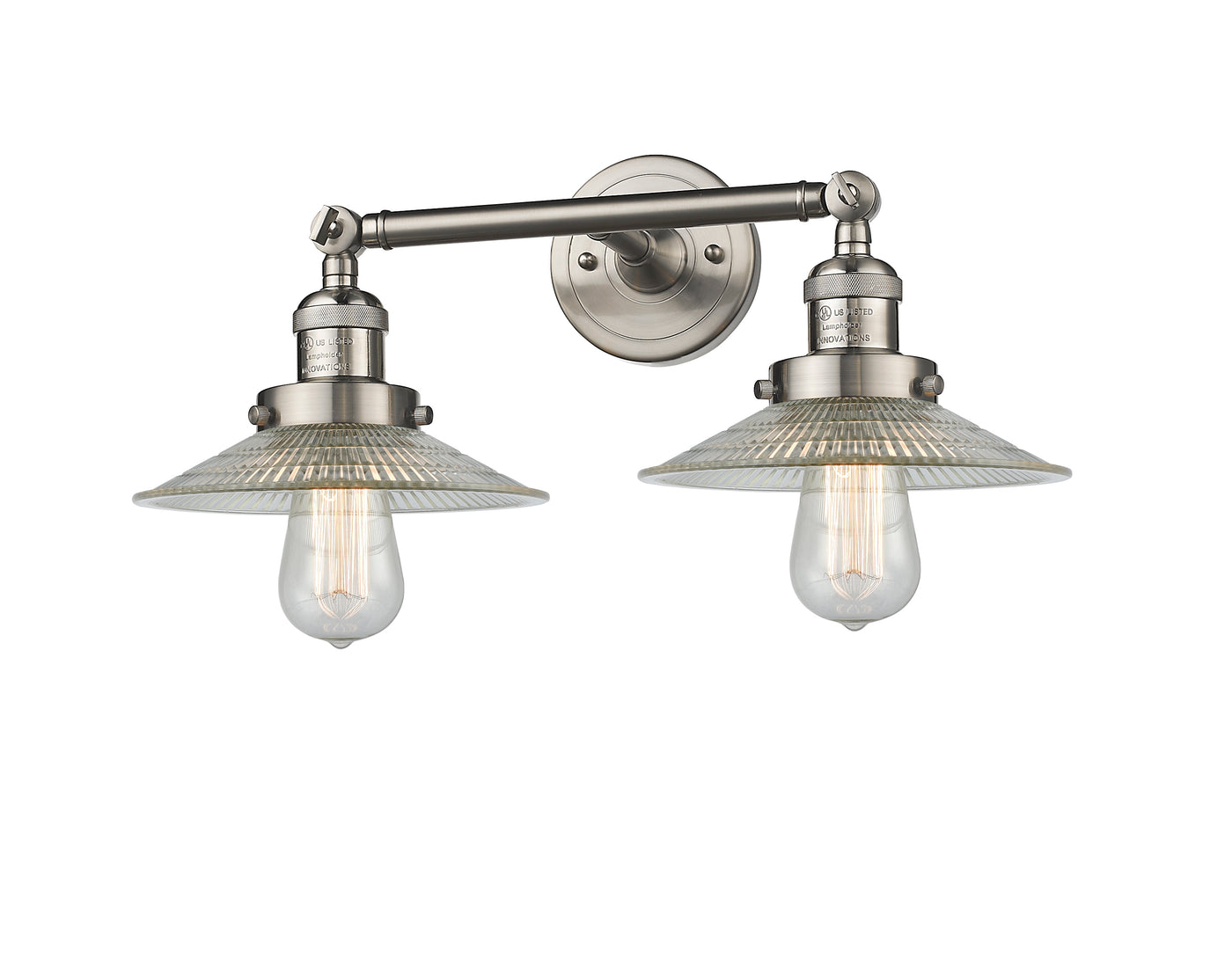 Franklin Restoration Bell Brass Vanity Light