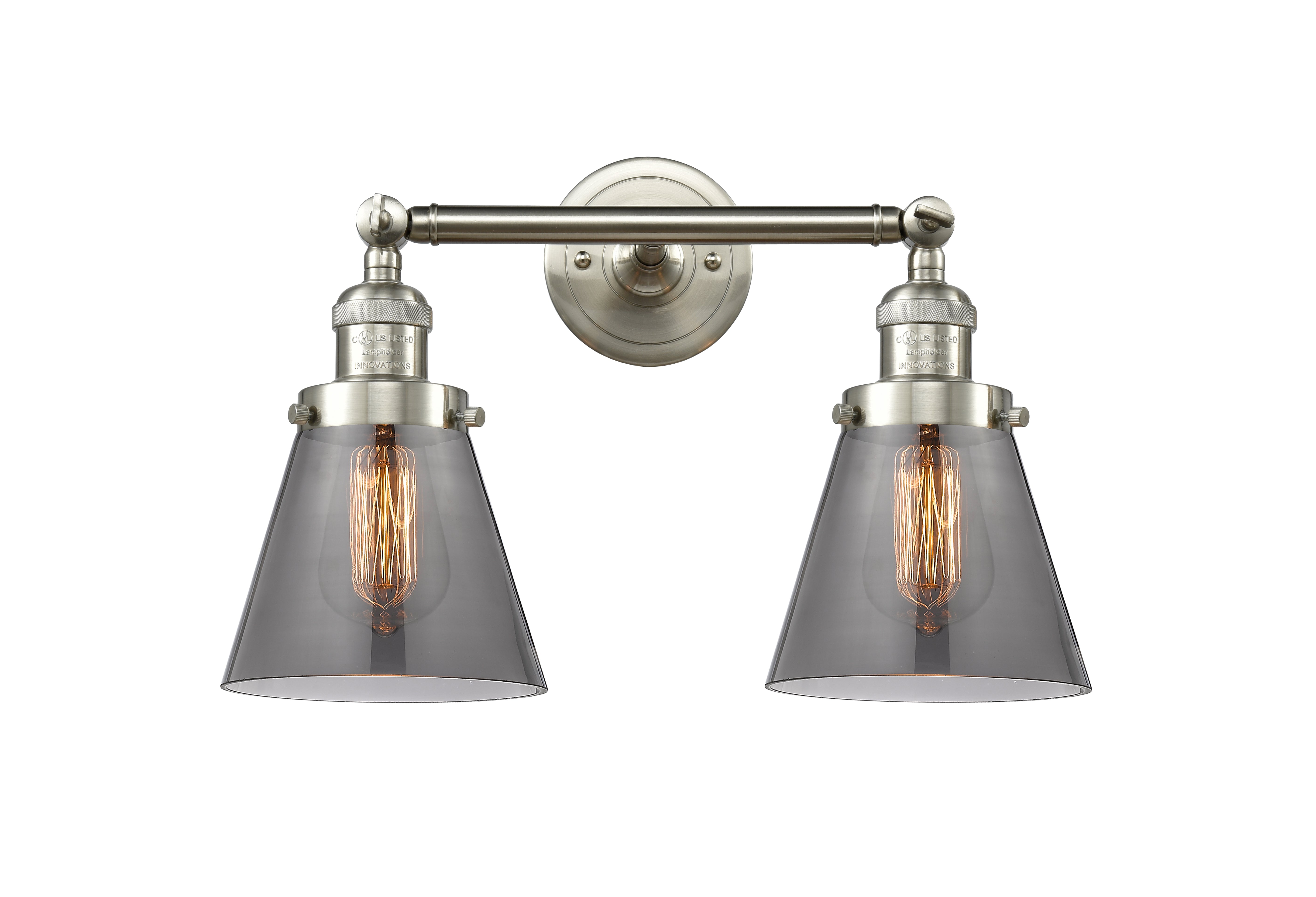 Franklin Restoration Vanity Light Brass Finish