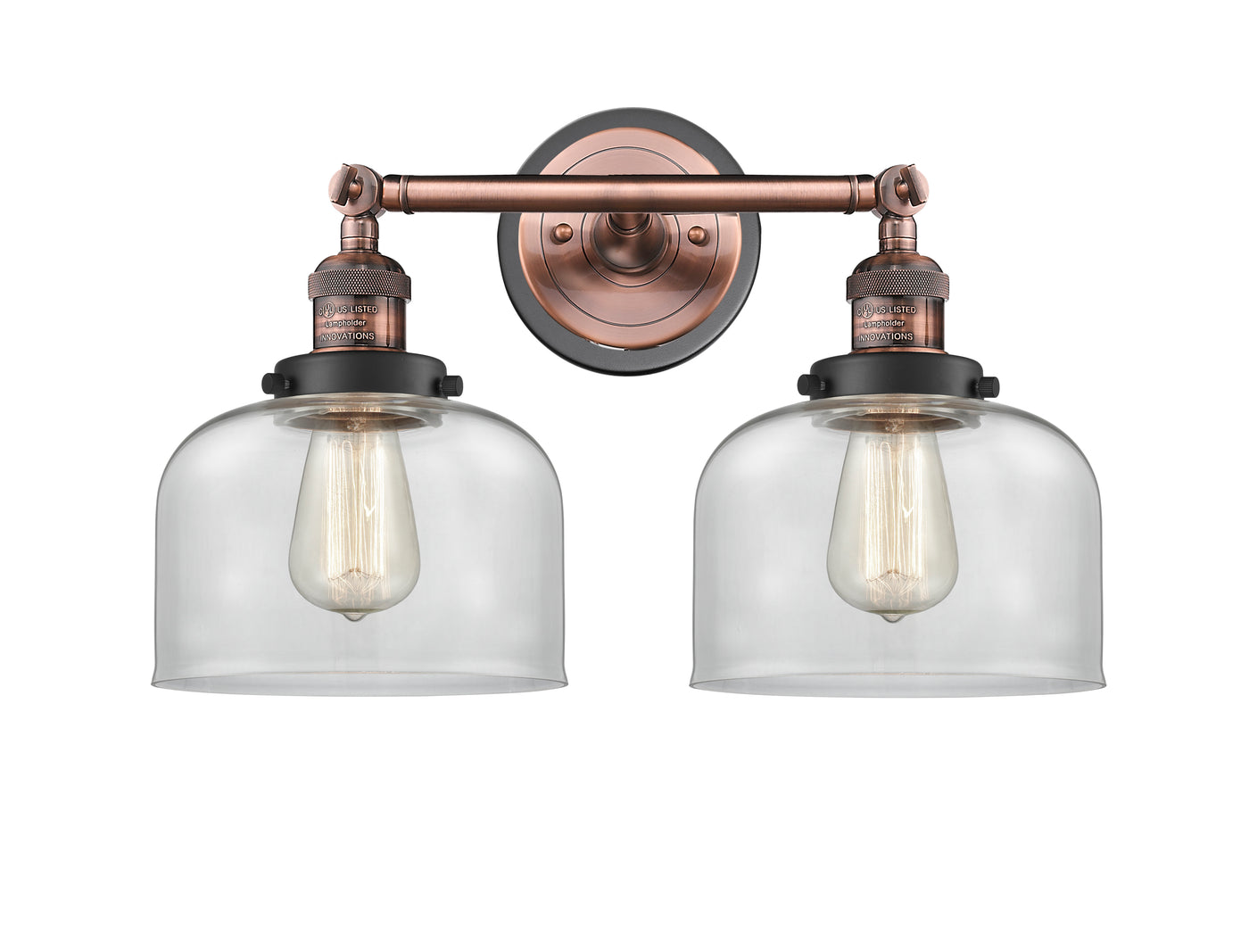 Franklin Restoration Cast Brass Vanity Light