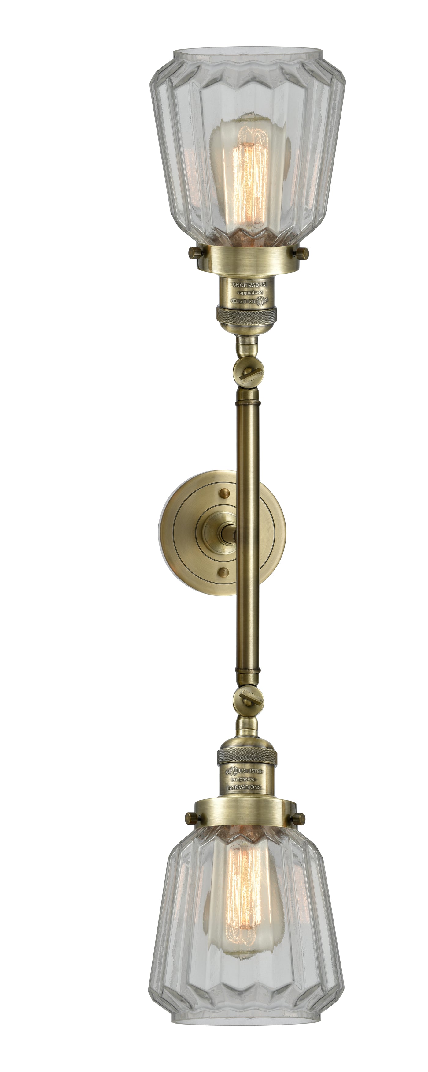 Franklin Restoration Vanity Light Cast Brass