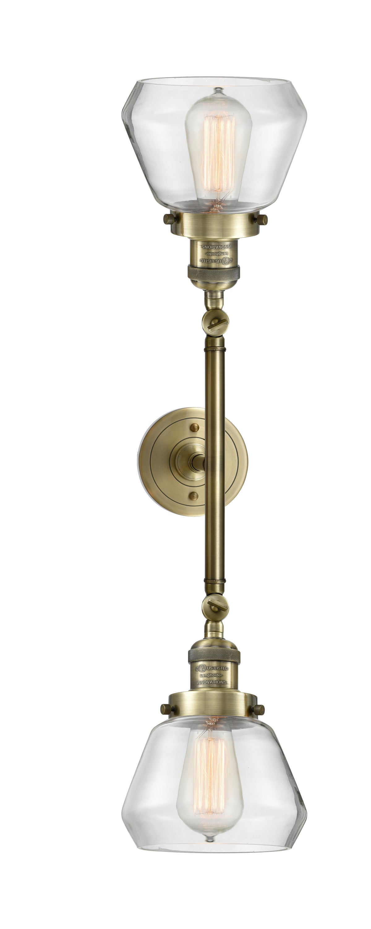 Fulton 7-Inch 2-Light Bath Vanity Light