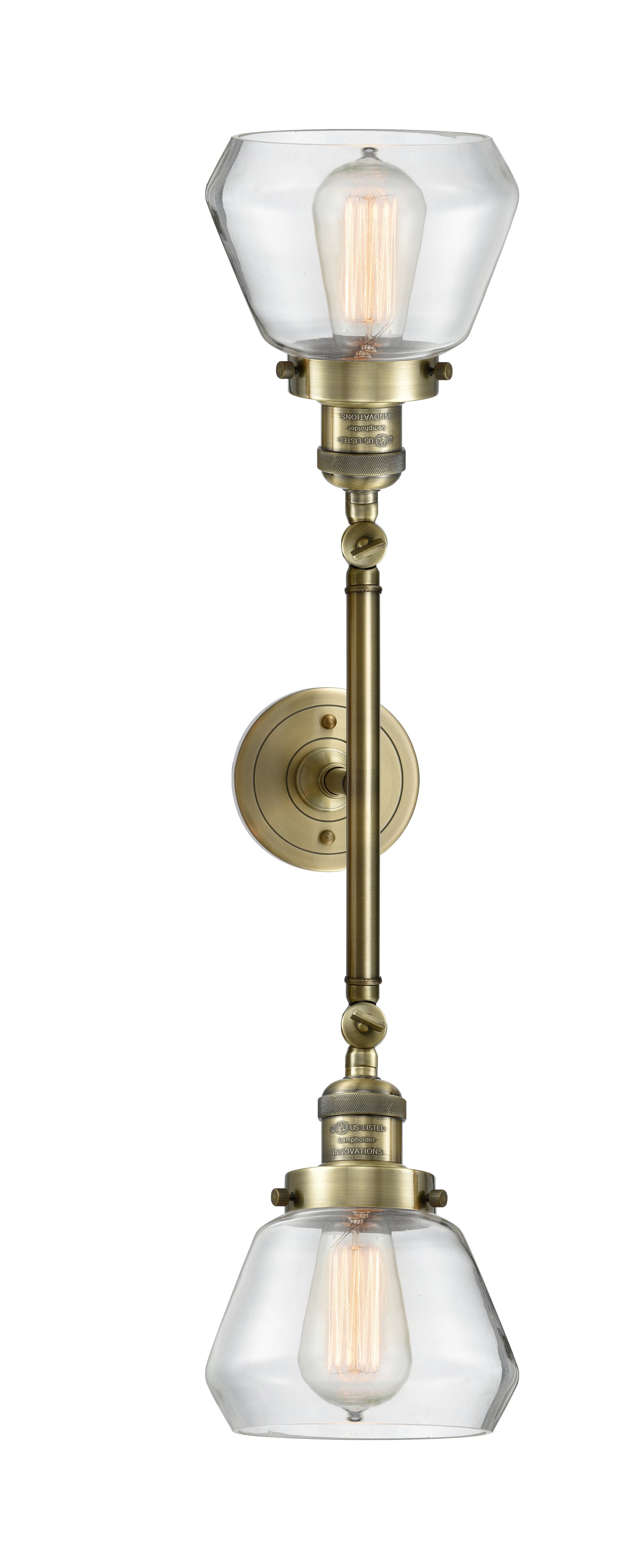 Franklin Restoration Bath Vanity Dimmable Steel
