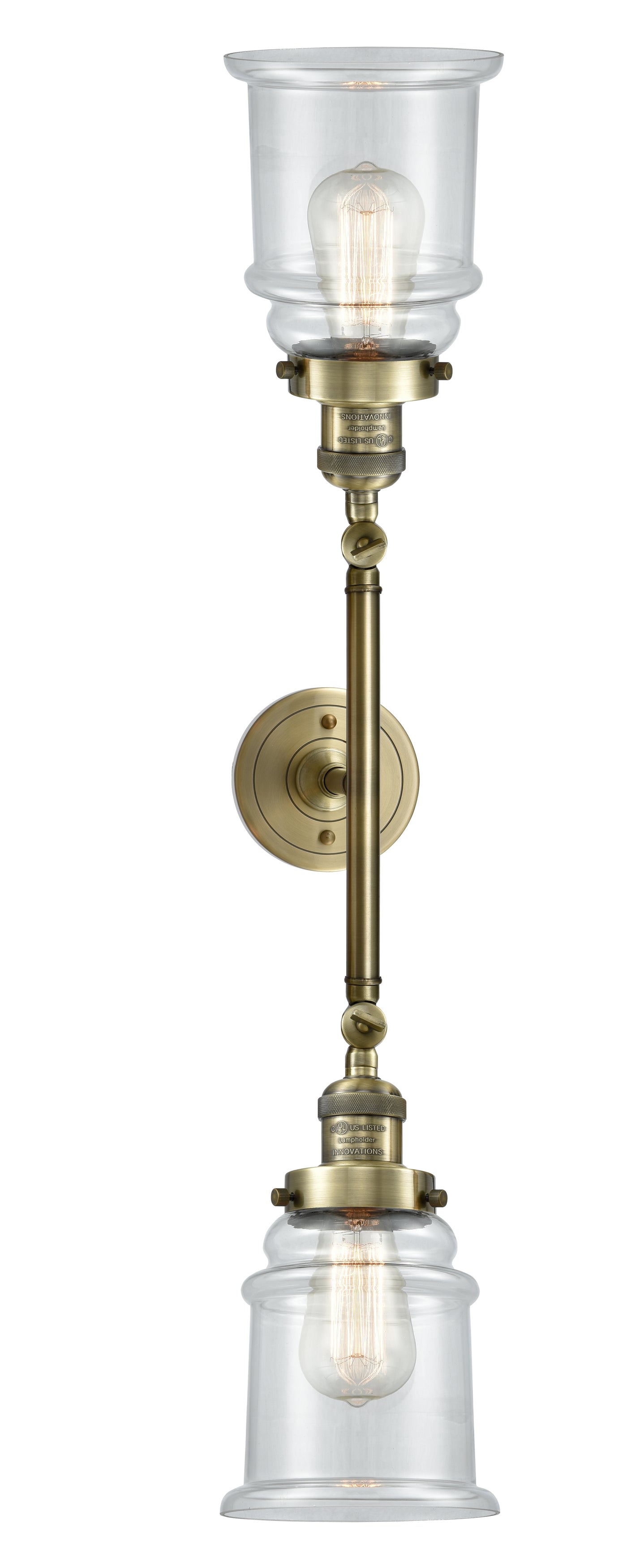Franklin Restoration Bath Vanity Light Brass