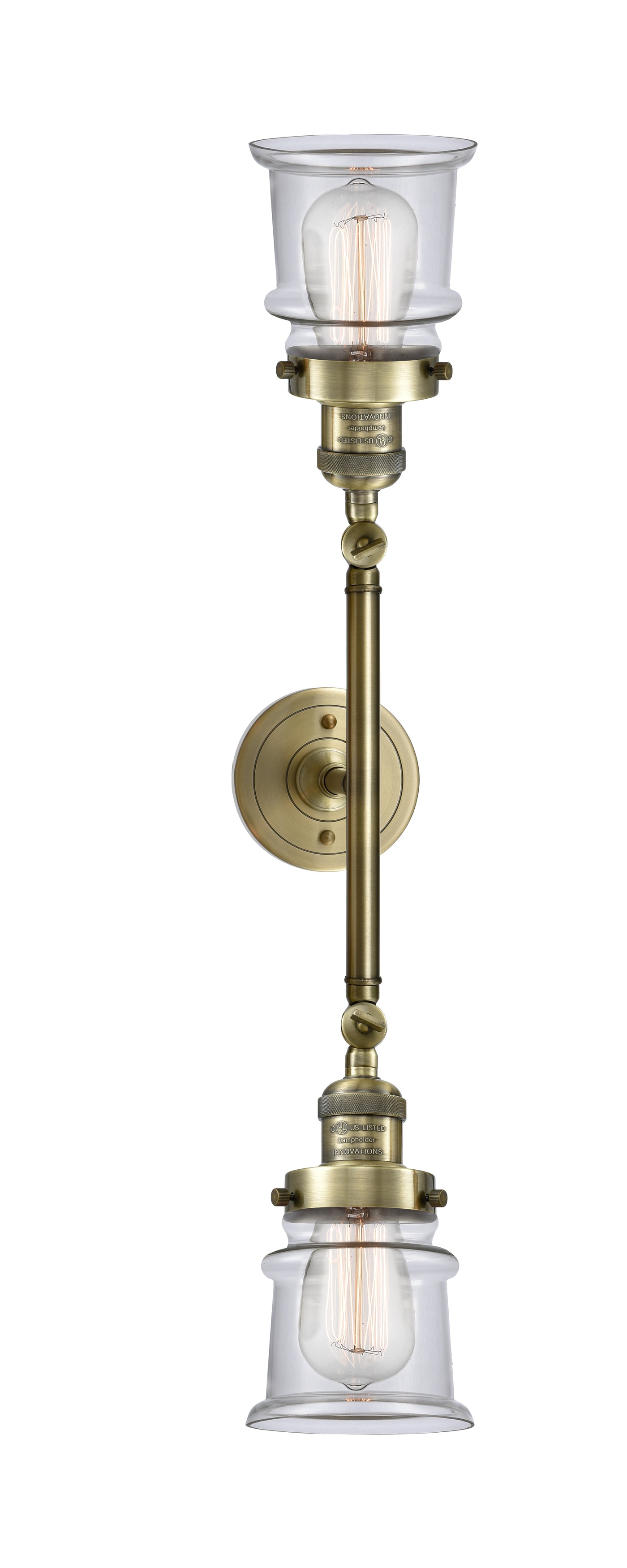 Franklin Restoration Vanity Cast Brass Lighting