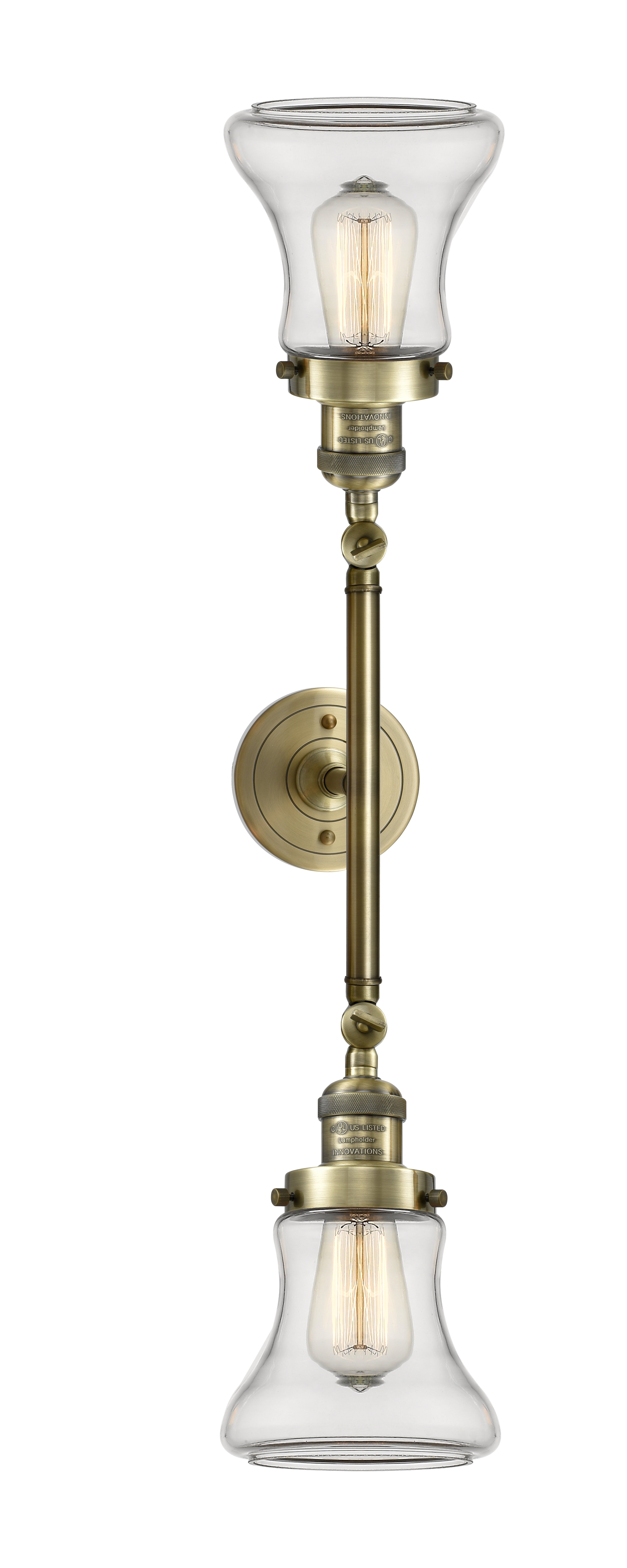 Franklin Restoration Cast Brass Vanity Light