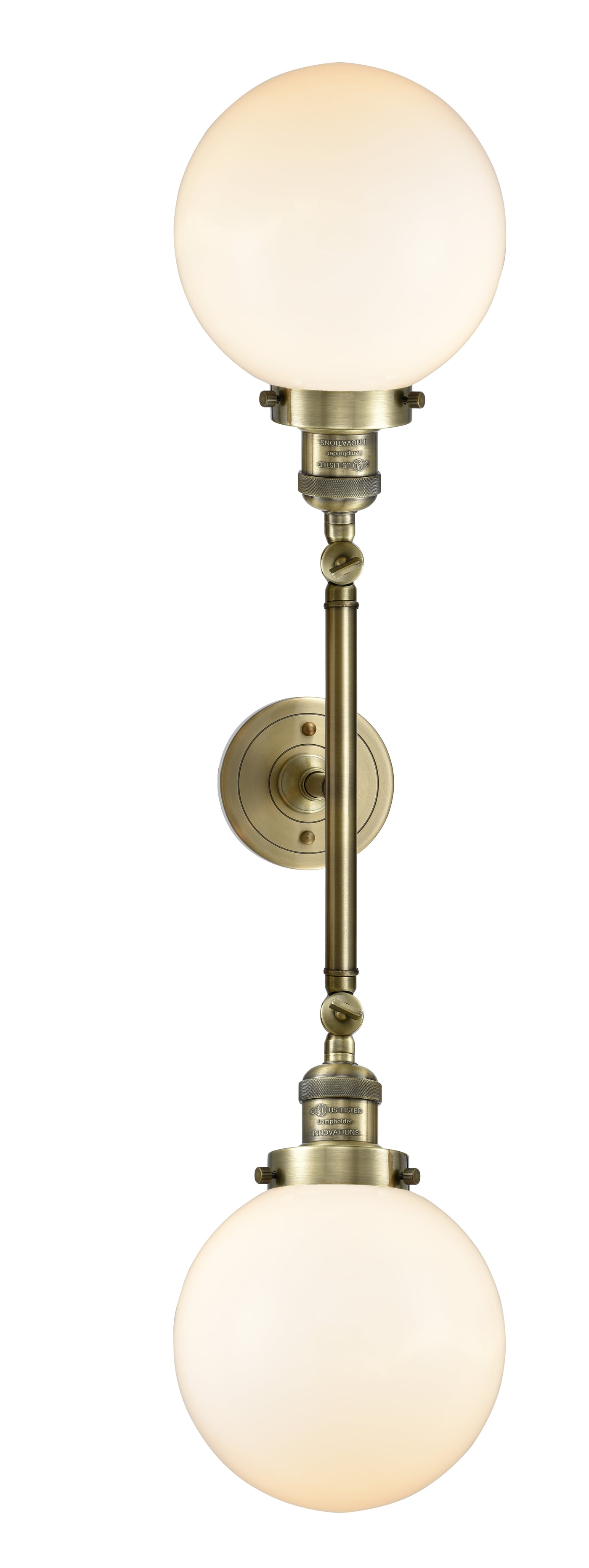 Franklin Restoration Vanity Light Cast Brass
