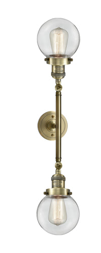 Franklin Restoration Brass Vanity Light
