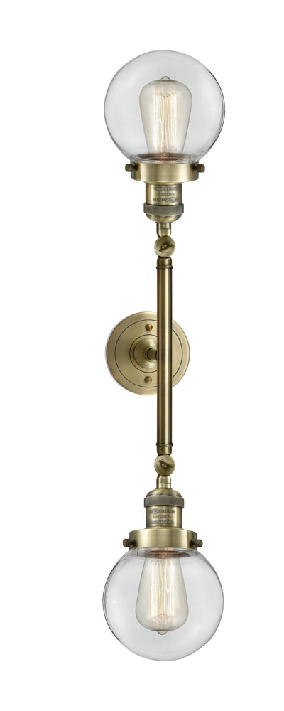Franklin Restoration Brass Vanity Light