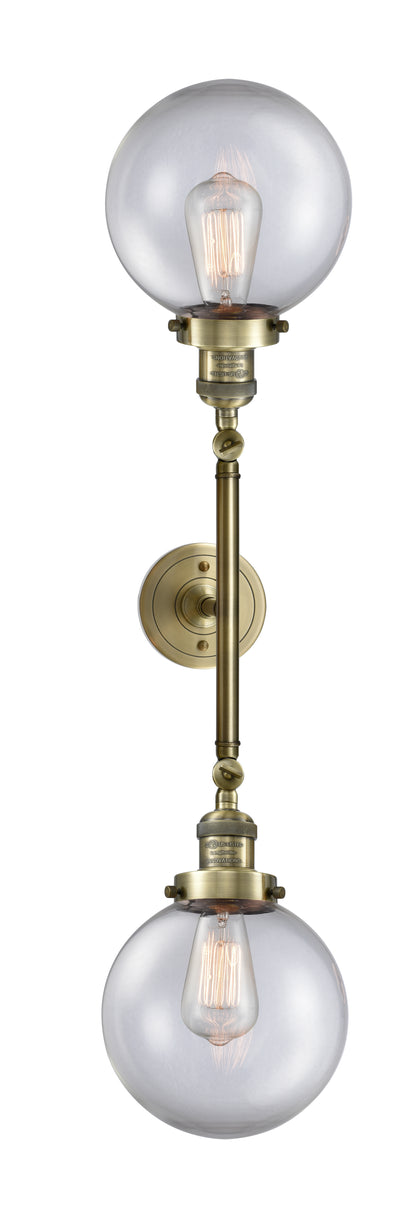 Franklin Restoration Vanity Light Cast Brass