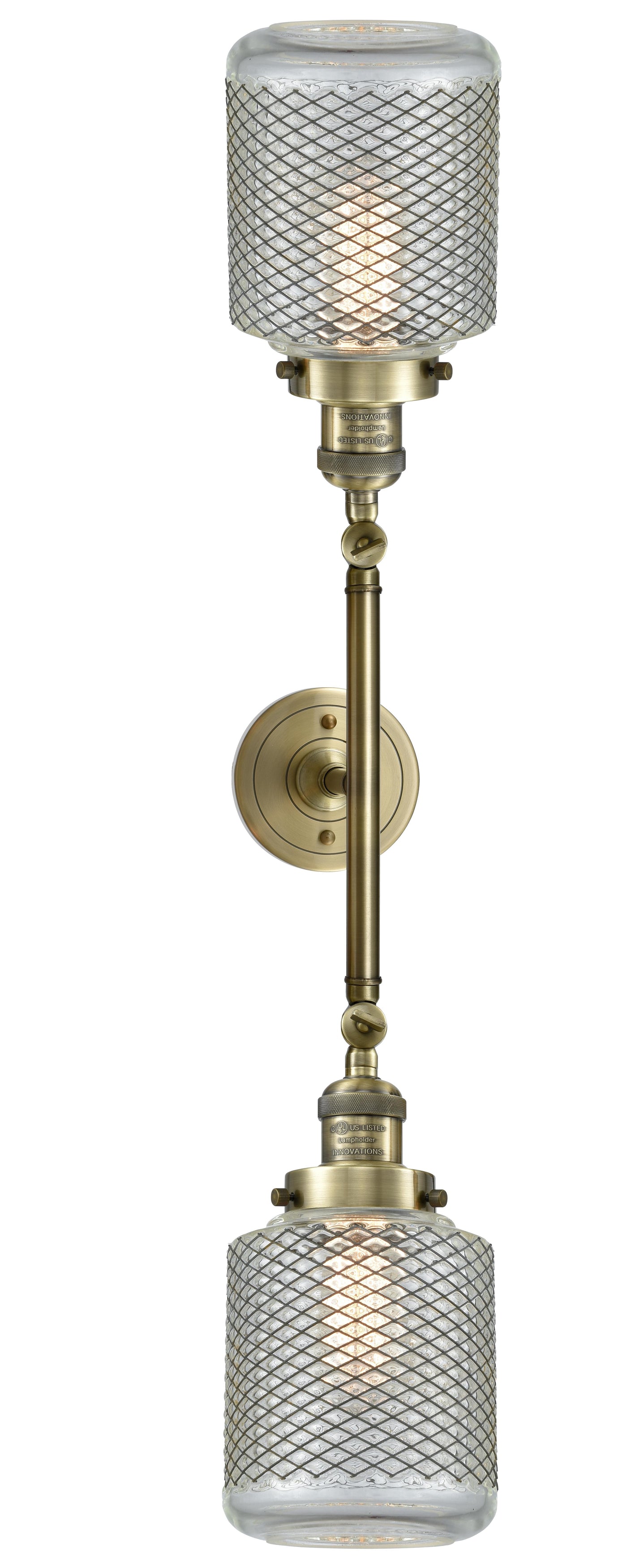 Franklin Restoration Vanity Light Cast Brass