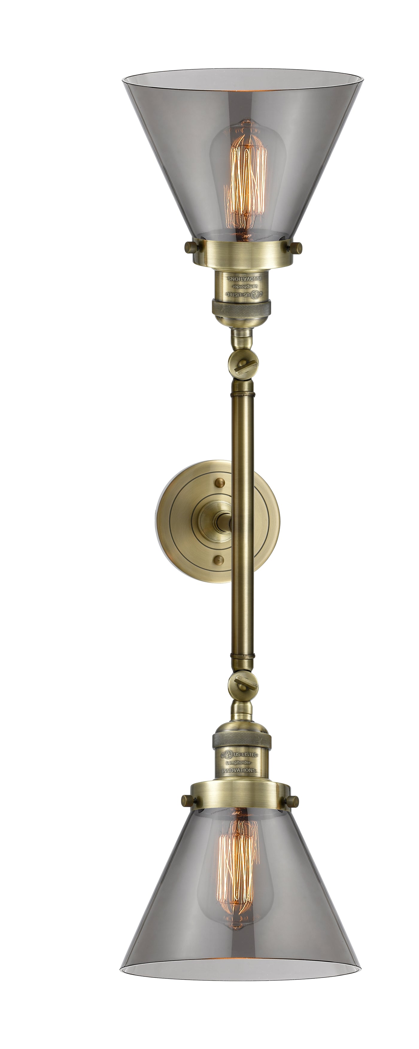 Franklin Restoration Cast Brass Vanity Light