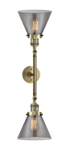 Franklin Restoration Cast Brass Vanity Light