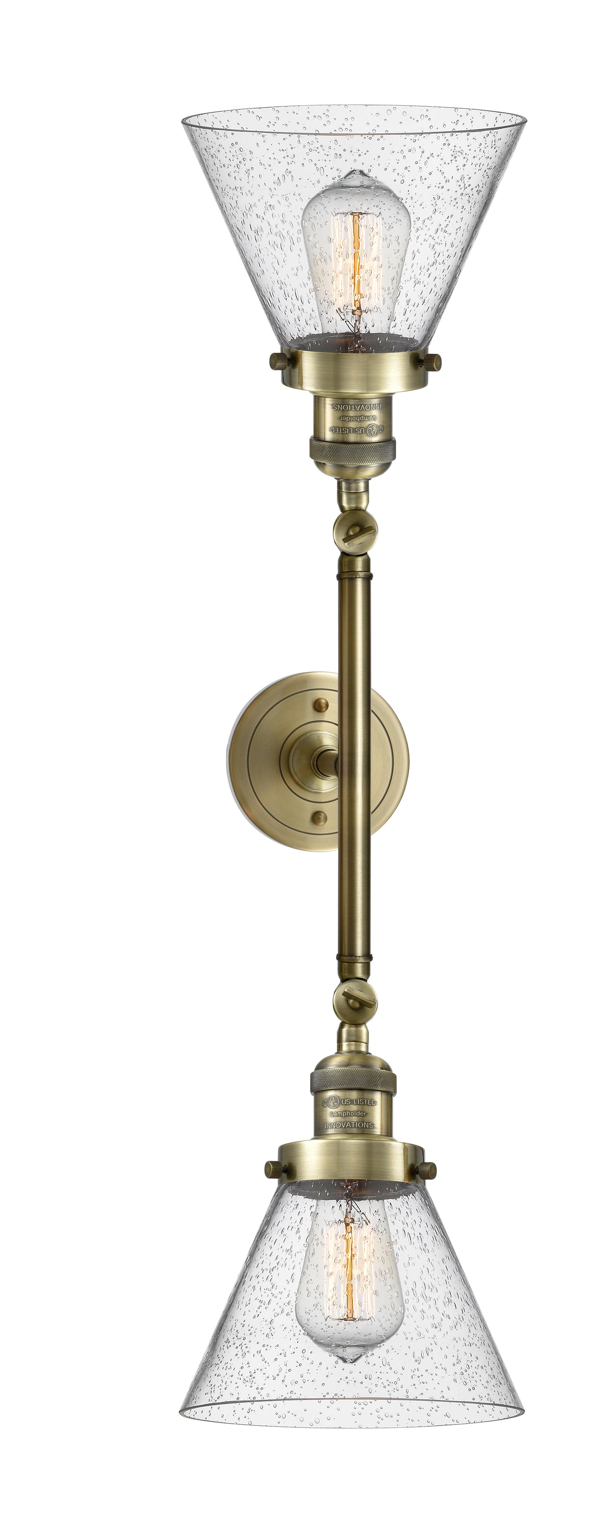 Cone 8-Inch 2-Light Bath Vanity Light
