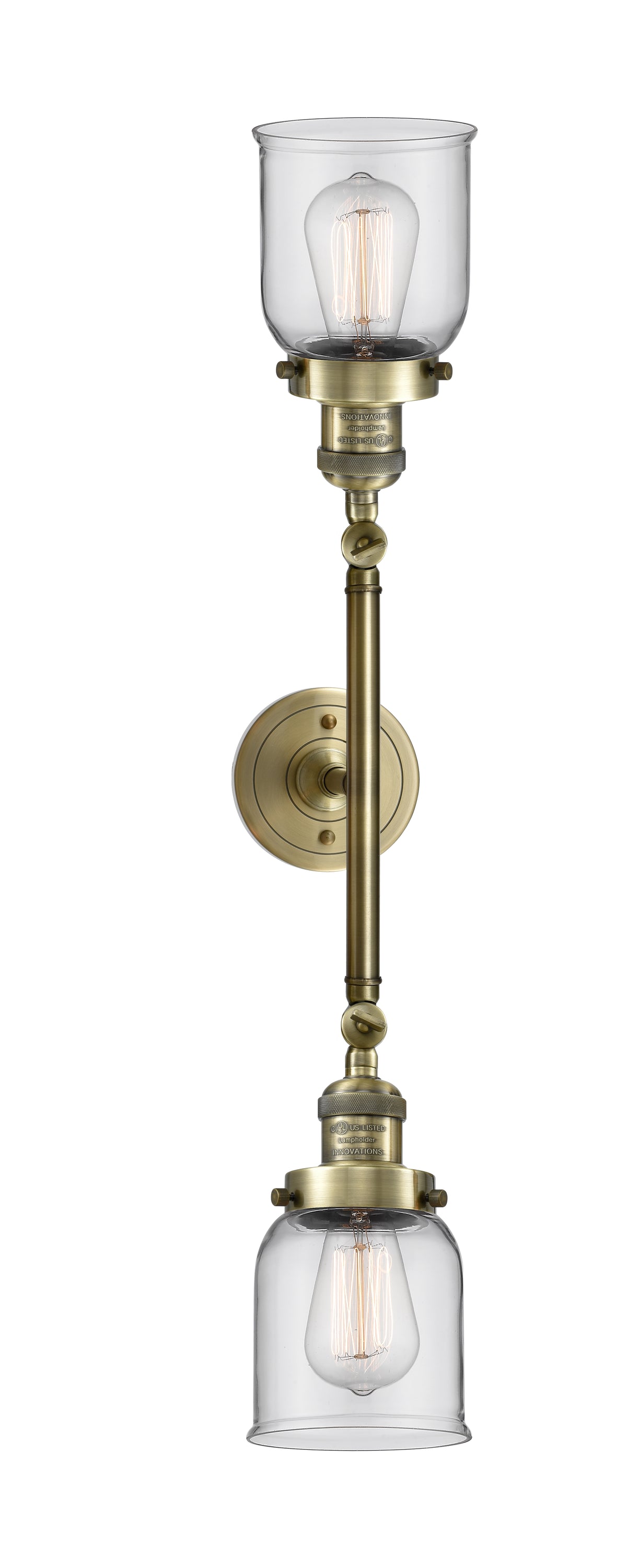 Bell 5-Inch 2-Light Bath Vanity Light