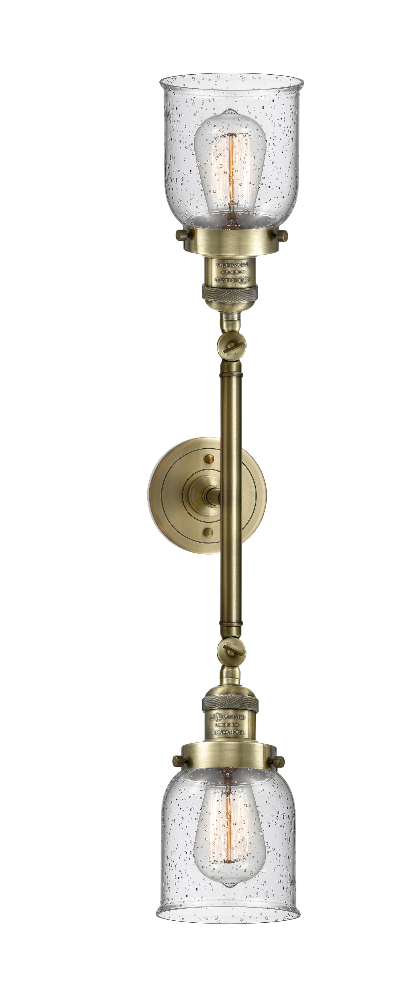 Franklin Restoration Cast Brass Vanity Light