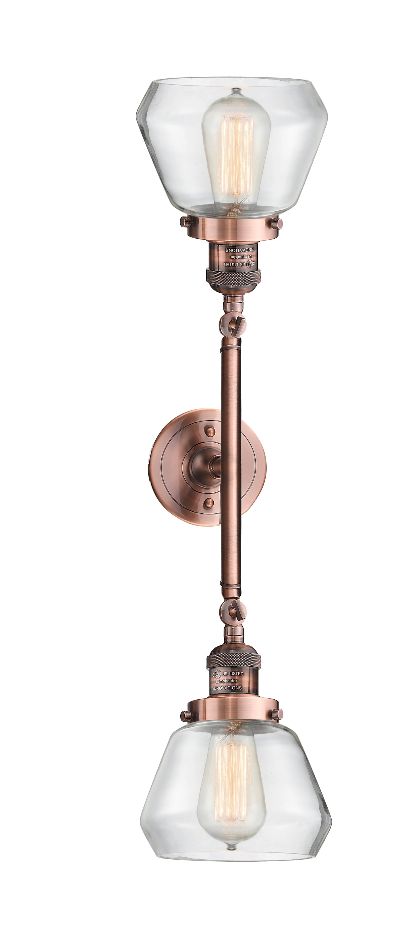 Franklin Restoration Bath Vanity Dimmable Steel