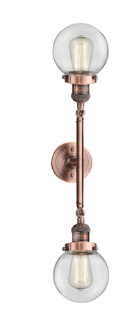 Franklin Restoration Brass Vanity Light