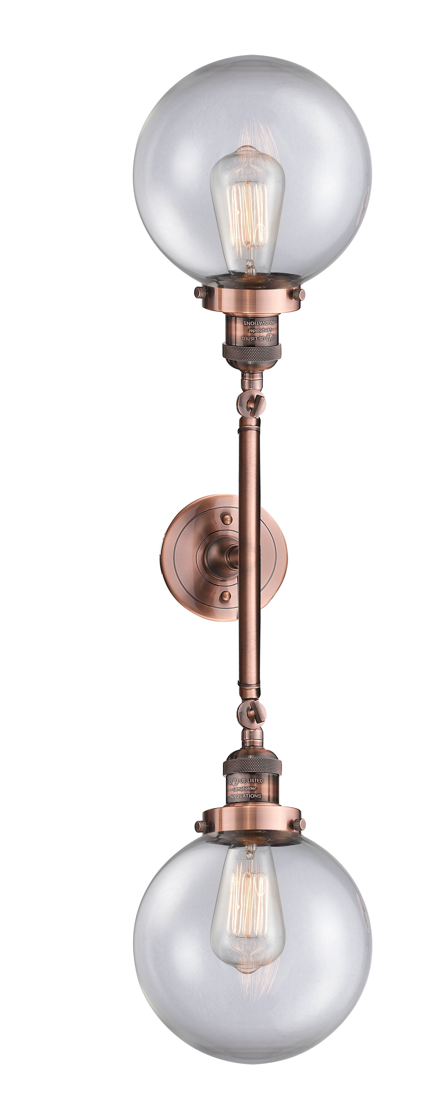 Franklin Restoration Vanity Light Cast Brass