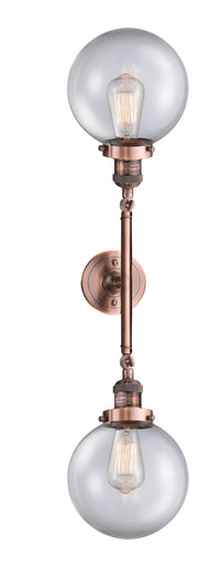 Franklin Restoration Vanity Light Cast Brass
