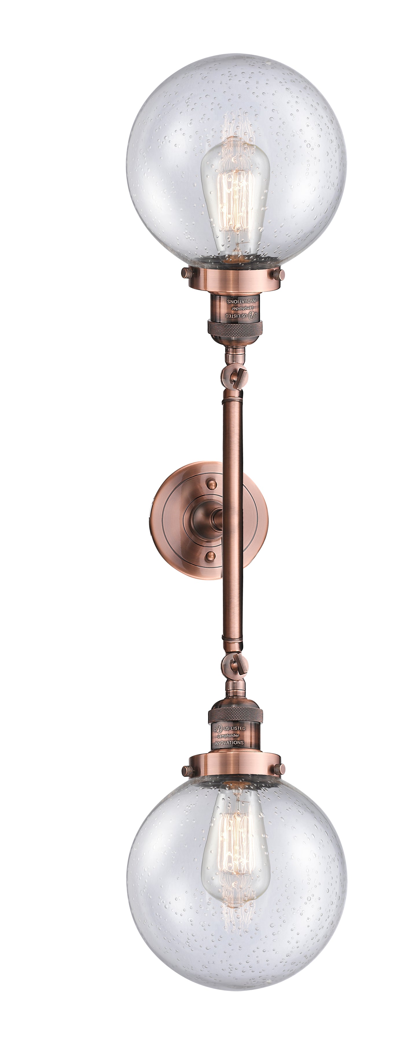Franklin Restoration Vanity Light Cast Brass