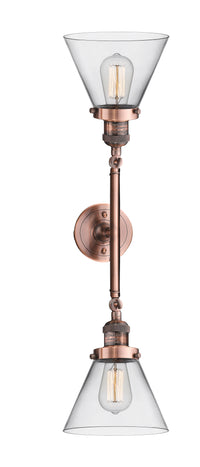 Franklin Restoration Cast Brass Vanity Light