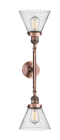 Franklin Restoration Cast Brass Vanity Light