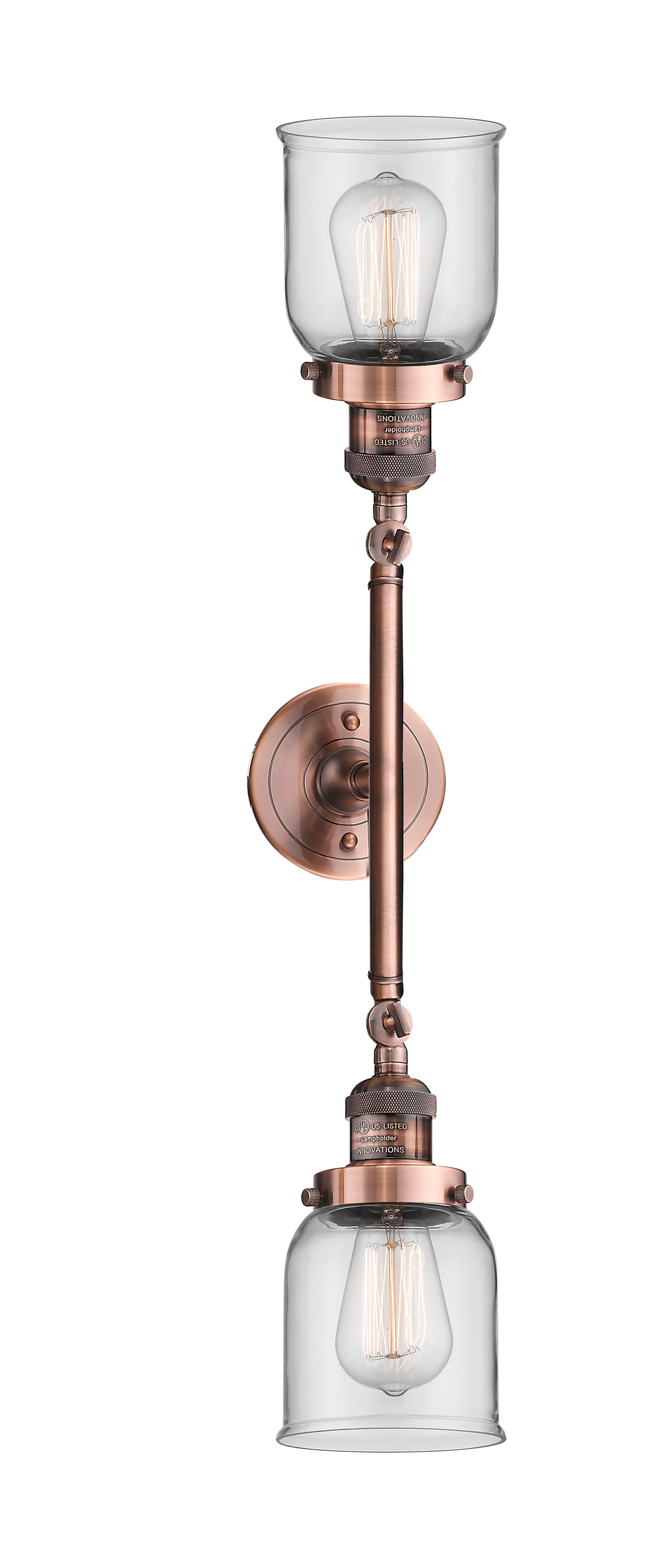 Franklin Restoration Bath Vanity Light Brass