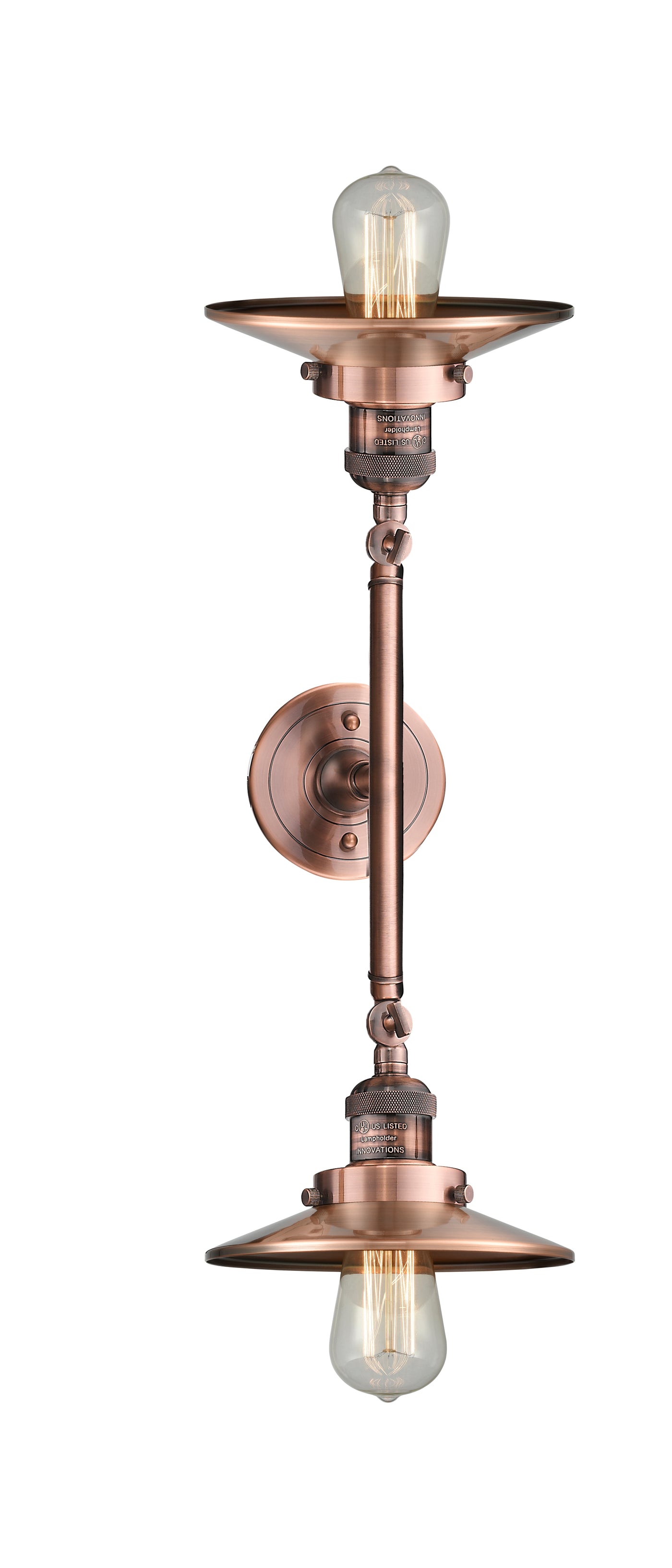 Franklin Restoration Vanity Light Cast Brass