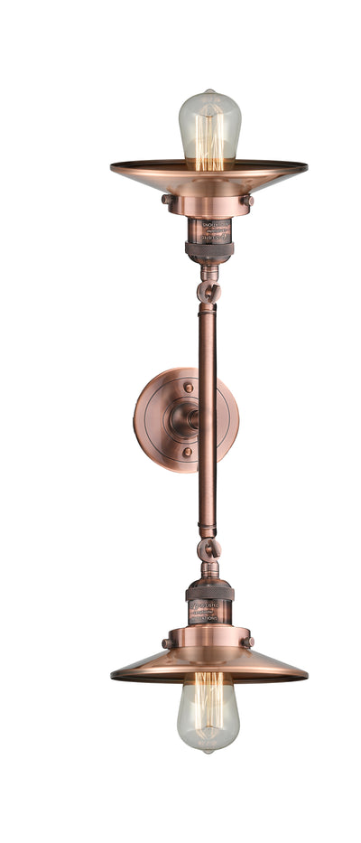 Franklin Restoration Vanity Light Cast Brass