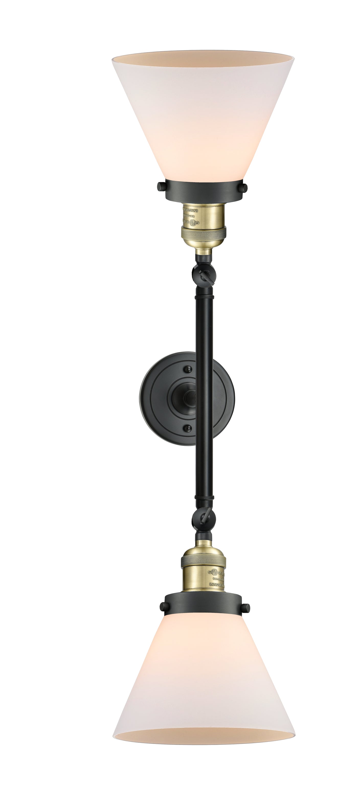 Franklin Restoration Bath Vanity Light Brass