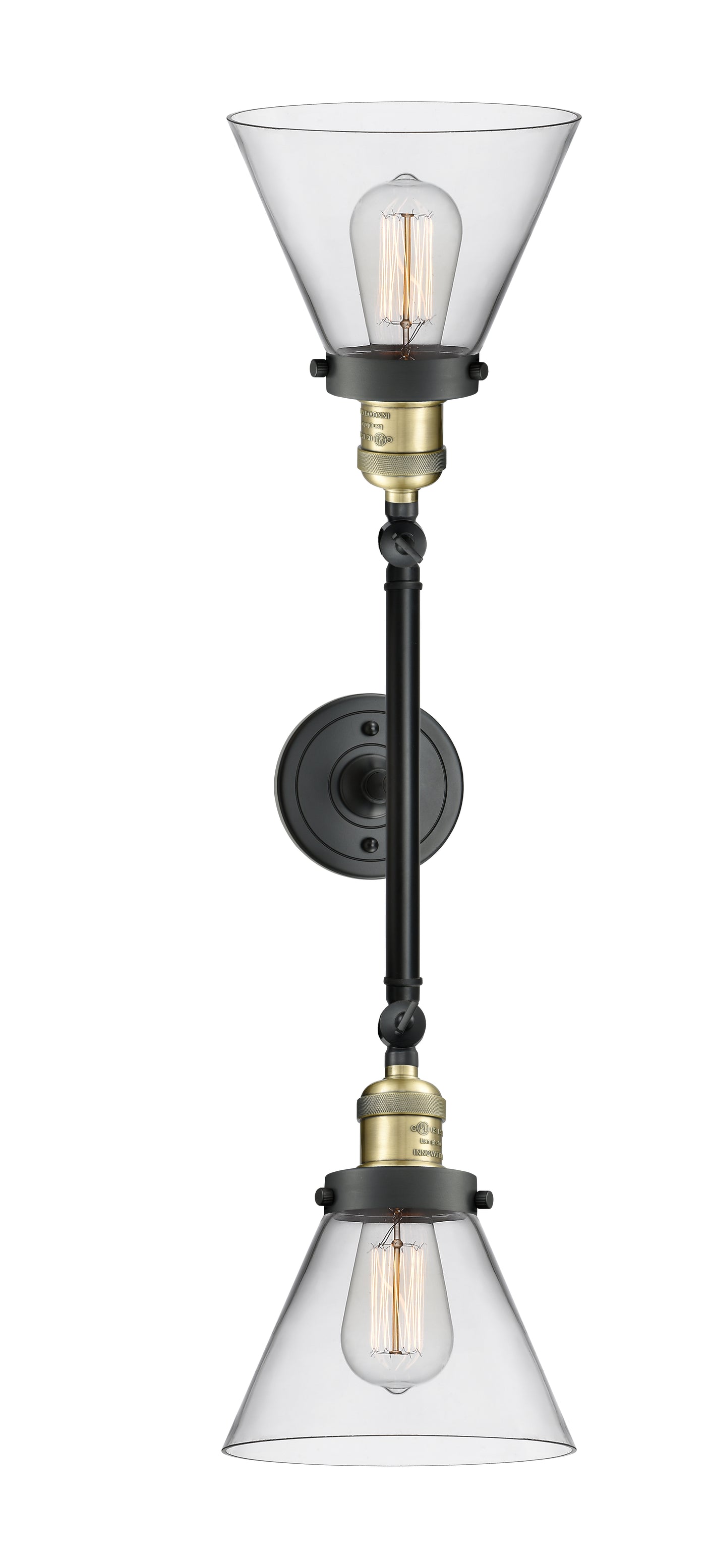 Franklin Restoration Bath Vanity Light Brass