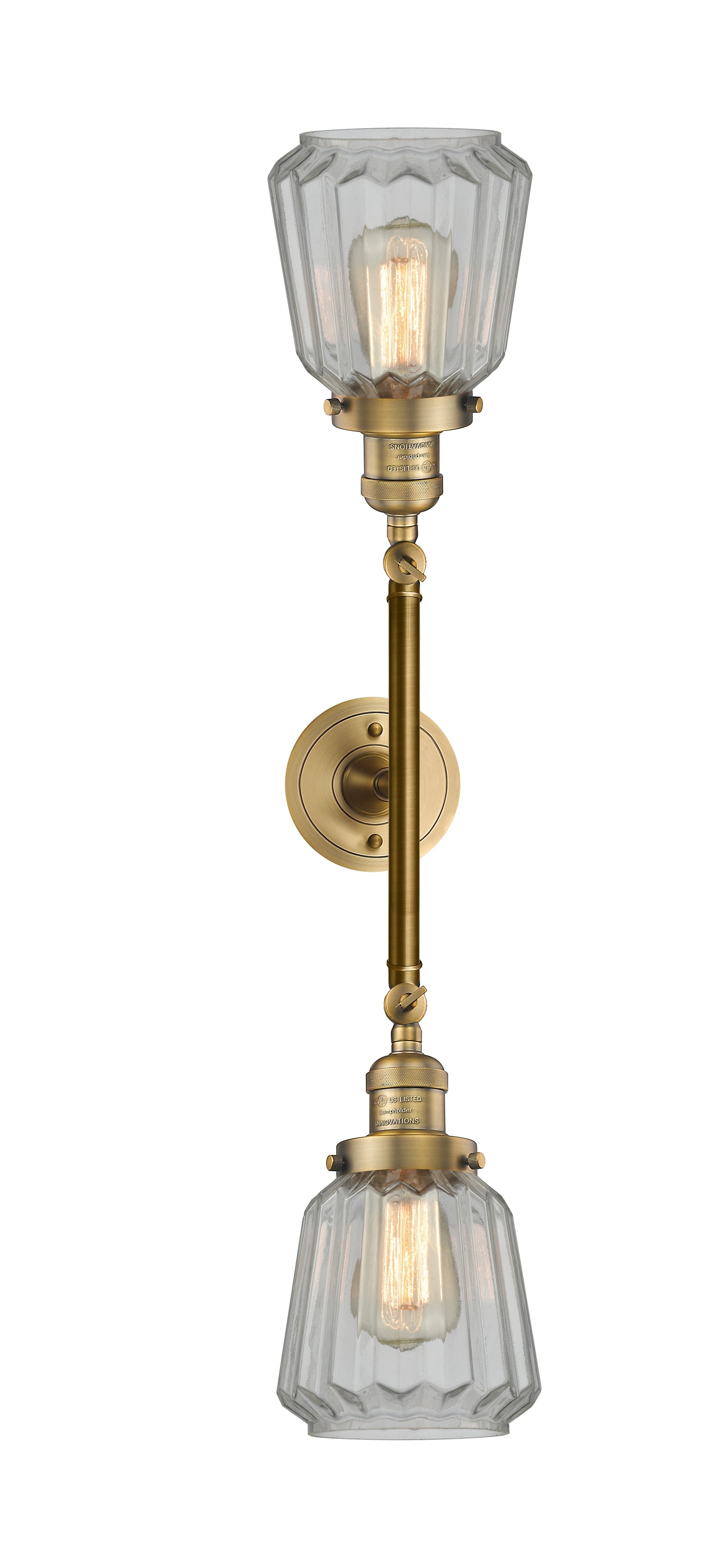 Franklin Restoration Vanity Light Cast Brass