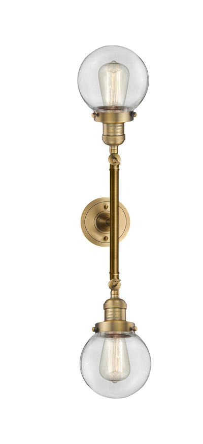 Franklin Restoration Brass Vanity Light