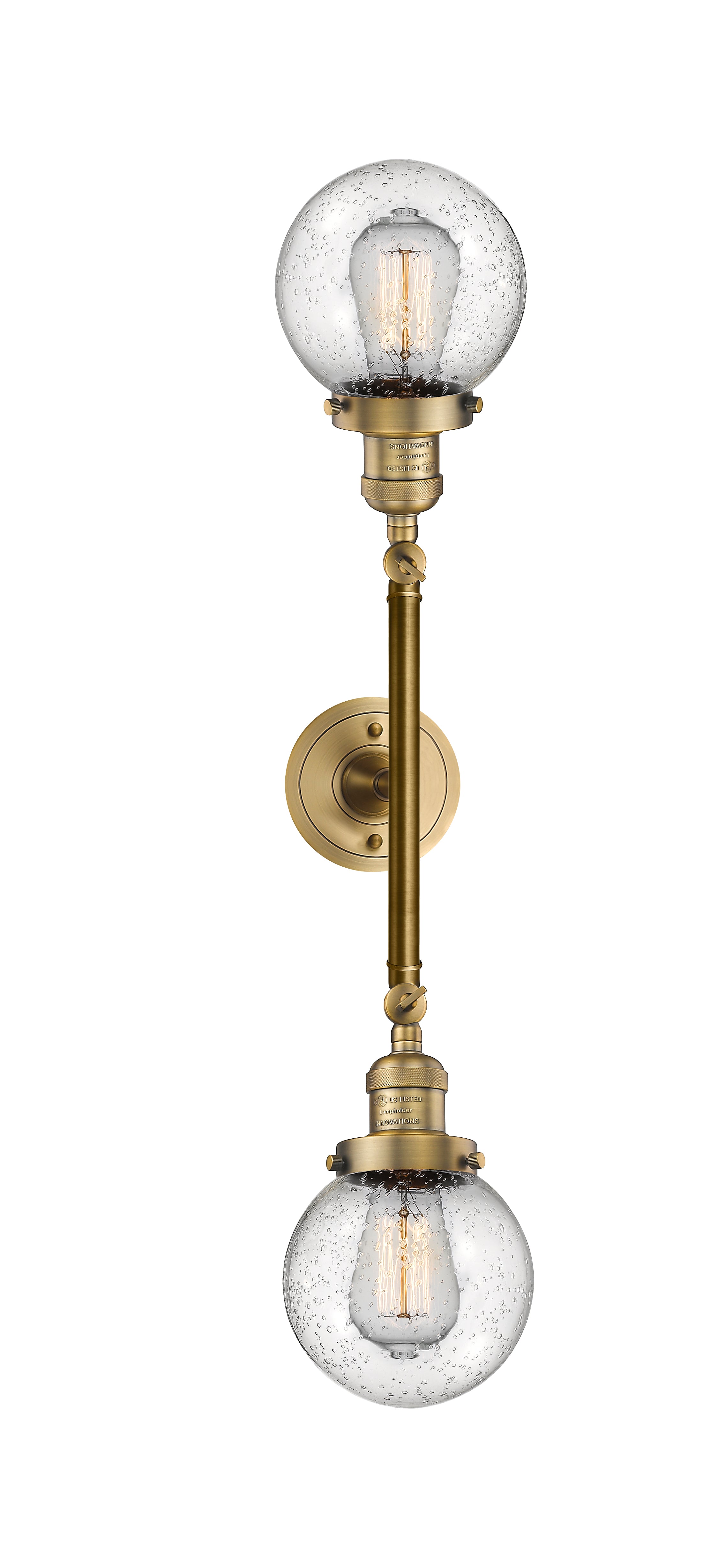 Franklin Restoration Brass Vanity Light