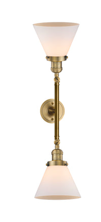 Franklin Restoration Cast Brass Vanity Light