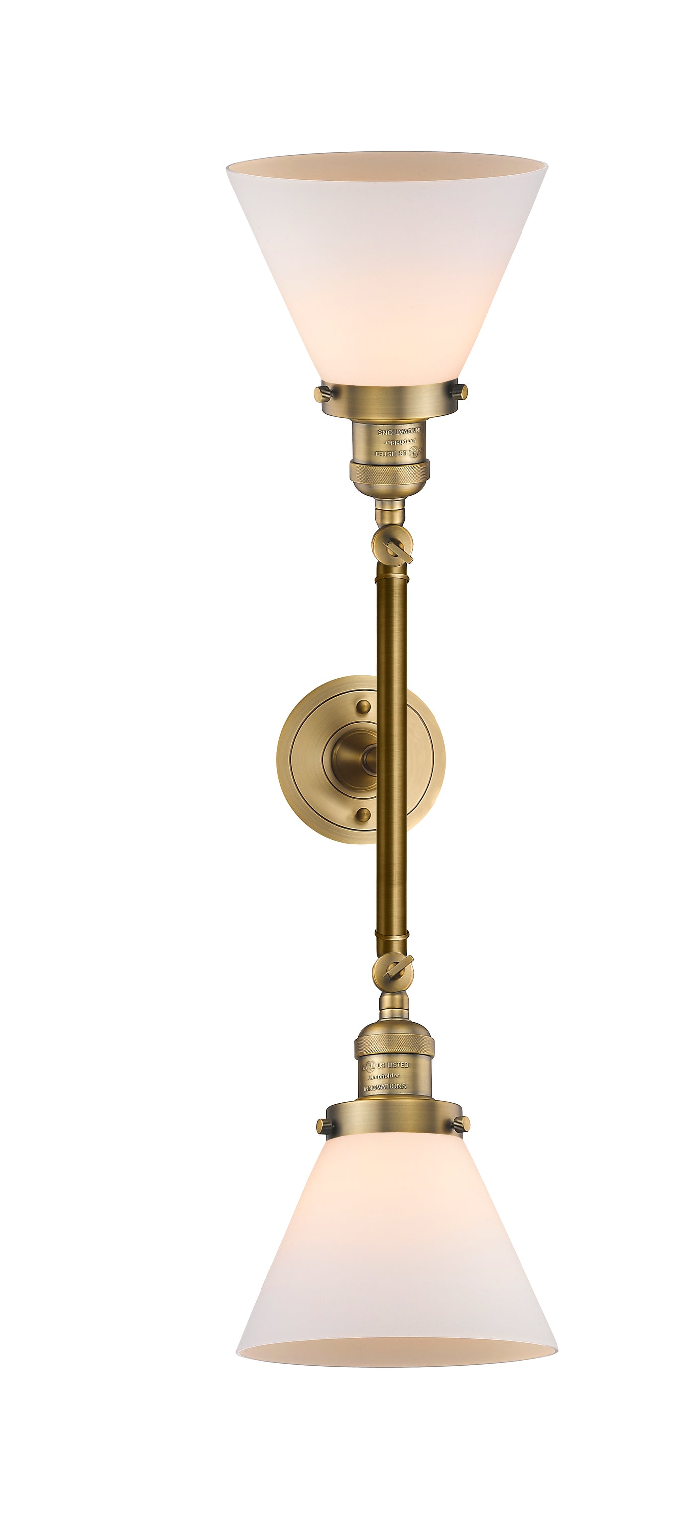 Franklin Restoration Bath Vanity Light Brass