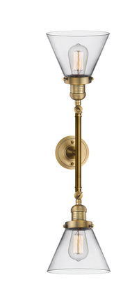 Franklin Restoration Cast Brass Vanity Light