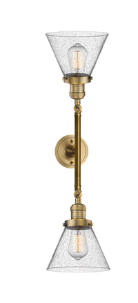 Franklin Restoration Cast Brass Vanity Light