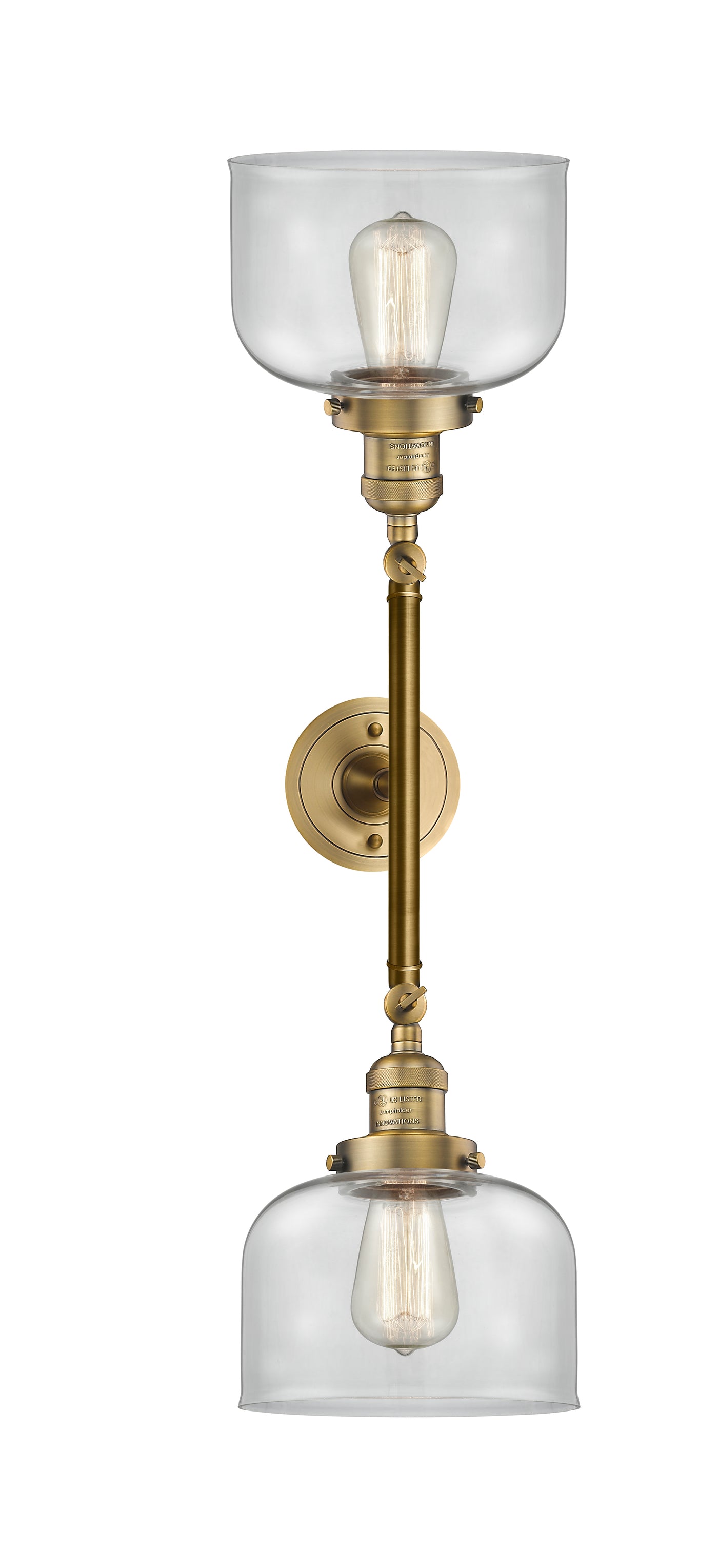 Franklin Restoration Cast Brass Vanity Light